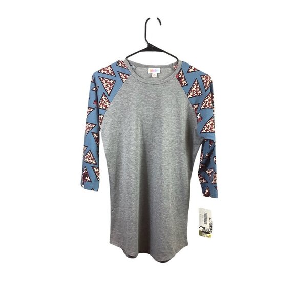 Disney LuLaRoe Randy Women's Gray & Blue Top - Picture 1 of 6